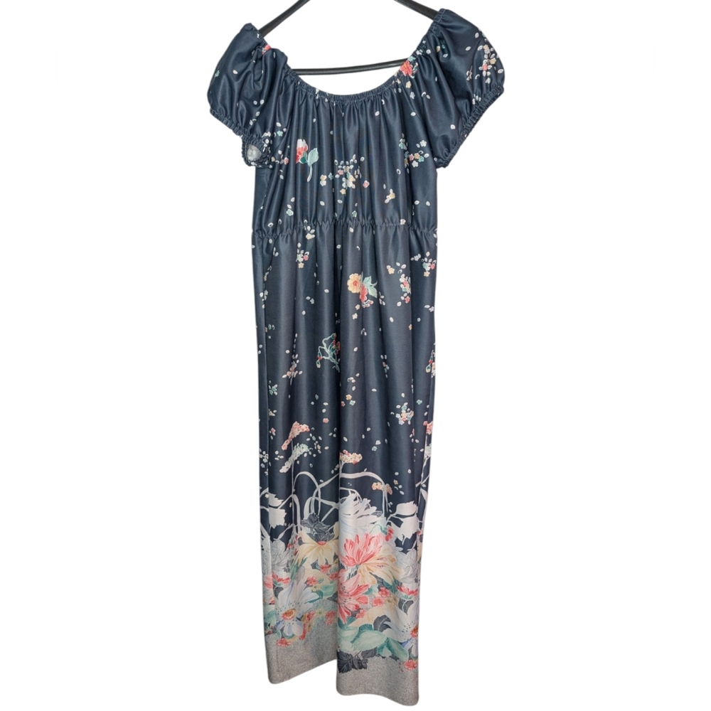 Floral Maxi Dress/Night Gown